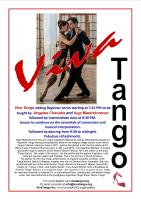 Beginners lesson Hugo and Angeles flyer